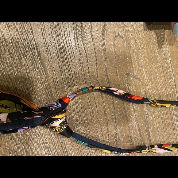 Tie 100% Pure Silk Italian Designer zip design - Picture 8 of 8